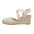 Фото #3 товара Easy Spirit Meza Wedge Espadrille Womens Beige Casual Sandals E-MEZA2-150