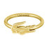 Фото #1 товара Original gold-plated ring Crocodile 2040054