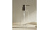 Borosilicate bathroom soap dispenser with text