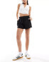 Vero Moda silky waisted shorts in black