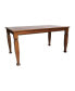 Фото #2 товара Finnley Wooden Dining Table With Sculpted Legs