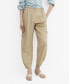 ფოტო #1 პროდუქტის Women's Linen Cargo Pants