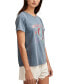 ფოტო #3 პროდუქტის Women's Grateful Dead Cotton Crewneck T-Shirt