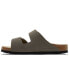 Фото #6 товара Men's Arizona Birkibuc Shearling Sandals from Finish Line