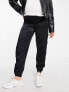 Фото #4 товара ASOS DESIGN Maternity satin seam detail jogger in black