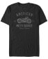 Men's Generic Additude American Moto Garage Short Sleeve T-shirt