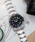 ფოტო #2 პროდუქტის Men's Swiss Automatic Ocean Star GMT Stainless Steel Bracelet Watch 44mm
