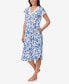 ფოტო #5 პროდუქტის Women's Cap Sleeve Nightgown