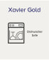 "Xavier Gold" Oval Platter, 14"
