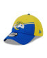 Фото #2 товара Men's Gold, Royal Los Angeles Rams 2023 Sideline 39THIRTY Flex Hat