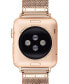 Фото #2 товара Rose Gold-Tone Mesh 38/40/41mm Apple Watch® Band