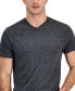 Фото #3 товара Men's V-Neck T-Shirt, Created for Macy's
