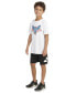 ფოტო #4 პროდუქტის Big Boys Short-Sleeve Cotton USA Graphic T-Shirt