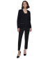 Karl Lagerfeld Women's Contrast-Stitch Button-Up Cardigan