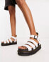 Dr Martens Blaire sandals in white