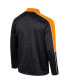 ფოტო #2 პროდუქტის Men's Tennessee Orange Tennessee Volunteers Marled Half-Zip Jacket