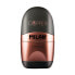 MILAN Blister Pack Eraser With Pencil Sharpener Capsule Copper