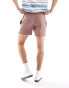 Фото #5 товара Hollister 5inch tonal logo nylon hybrid shorts in dusky pink