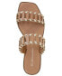 Фото #4 товара Women's Lemah Woven Double Band Slide Flat Sandals