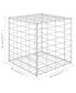 Фото #2 товара Cube Gabion Raised Bed Steel Wire 15.7"x15.7"x15.7"