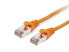 Equip Cat.6 S/FTP Patch Cable - 2.0m - Orange - 2 m - Cat6 - S/UTP (STP) - RJ-45 - RJ-45