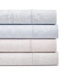 Фото #2 товара Sleep Luxe Printed 800 Thread Count Cotton 4-Pc. Sheet Set, Full, Created for Macy's