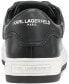Фото #4 товара Karl Lagerfeld Men's Smooth Leather Tennis Sneaker