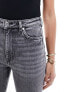 & Other Stories stretch slim leg jeans in Grey Shimmer wash