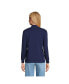 ფოტო #2 პროდუქტის Women's Long Sleeve Super T Mock Tee