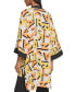 Women's Printed Open-Front Kimono Jacket