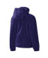 Фото #3 товара Women's Purple Phoenix Suns Last Shot Full-Zip Hoodie Jacket