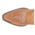 Фото #4 товара Dingo Joyride Embroidered Snip Toe Cowboy Booties Womens Brown Casual Boots DI54