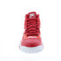 Фото #25 товара Fila MB Night Walk 1BM01747-611 Mens Red Leather Athletic Basketball Shoes