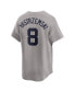 Фото #3 товара Men's Carl Yastrzemski Gray Boston Red Sox Throwback Cooperstown Collection Limited Jersey