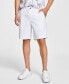 Фото #2 товара Classic-Fit Solid 8.5" Chambray Shorts, Created for Macy's