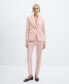 ფოტო #2 პროდუქტის Women's Straight Suit Pants