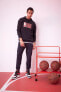 Фото #3 товара Fit Nba Wordmark Boxy Fit Kapüşonlu Kalın Sweatshirt B3886ax24sp