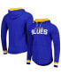 Фото #1 товара Men's Blue St. Louis Blues Legendary Slub Hoodie Long Sleeve T-shirt