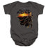 Фото #1 товара Пижама Black Adam Baby Girls Baby Logo SnapSuit