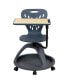 Фото #8 товара Mobile Desk Chair - 360° Tablet Rotation And Storage Cubby
