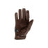 PANDO MOTO Onyx perforated leather gloves