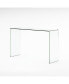 Фото #1 товара Cadyn Clear 12Mm Tempered Glass Console Table