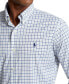 Фото #3 товара Men's Classic-Fit Plaid Performance Shirt