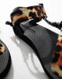 Фото #6 товара Arizona Loves Trekky bandana leopard print sandals in multi