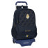 Фото #1 товара Школьный рюкзак с колесиками Real Madrid C.F. Тёмно Синий 32 x 44 x 16 cm