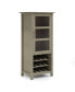 Фото #1 товара Avalon Solid Wood High Storage Wine Rack Cabinet