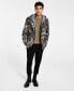 Men’s Sherpa Lined Two Pocket Hooded Trucker Jacket