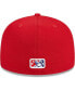 Фото #3 товара Men's Red New Hampshire Fisher Cats Theme Nights New Hampshire Primaries 59FIFTY Fitted Hat