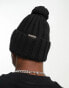 Napapijri Fea bobble beanie in black