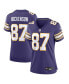 Women's T.J. Hockenson Purple Minnesota Vikings Classic Player Game Jersey